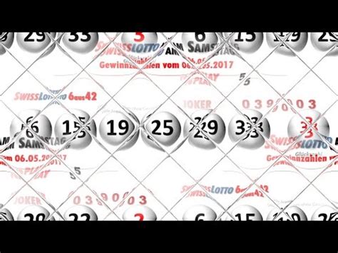 swiss lottozahlen vom samstag.